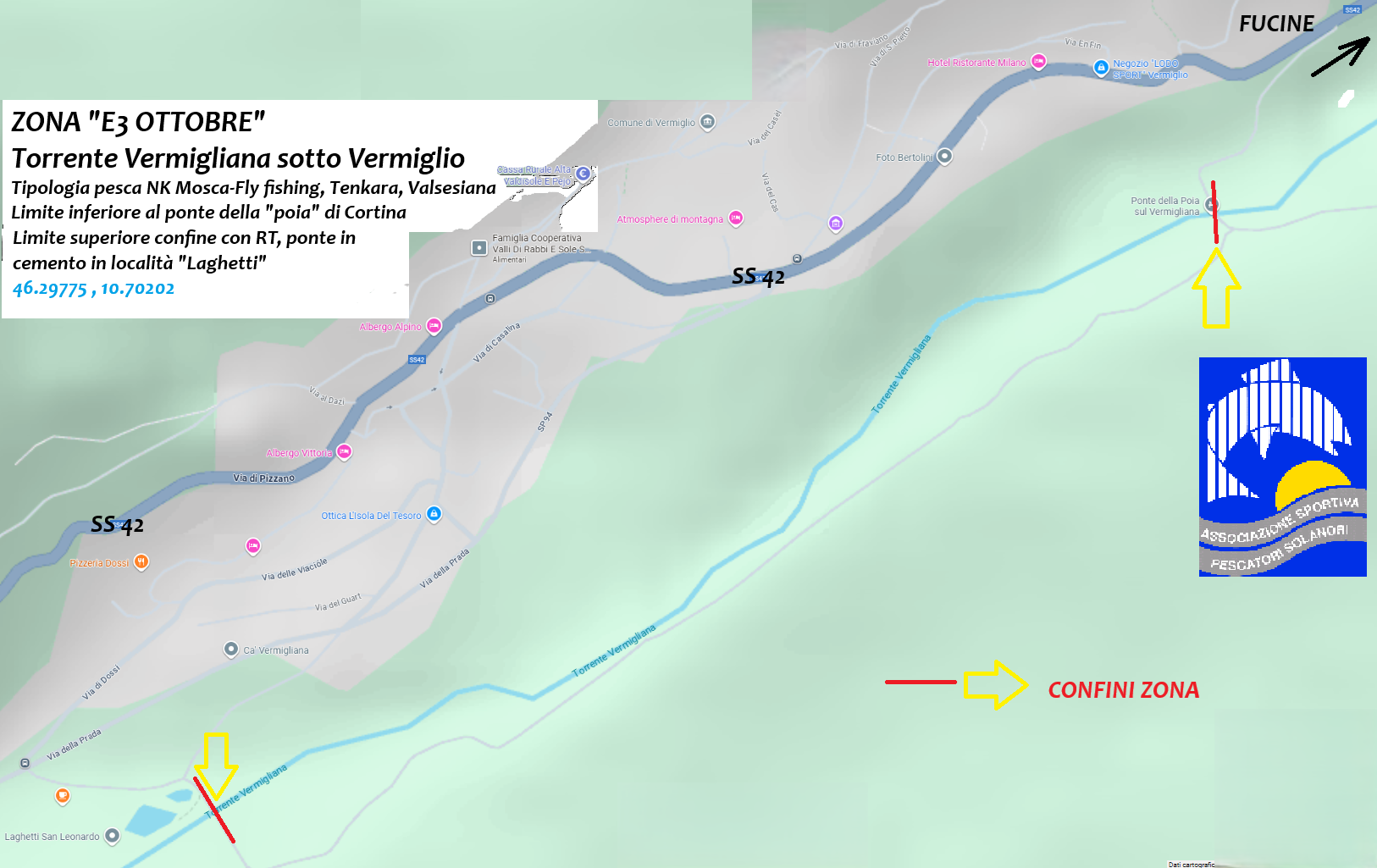 MAPPA E3 OTTOBRE